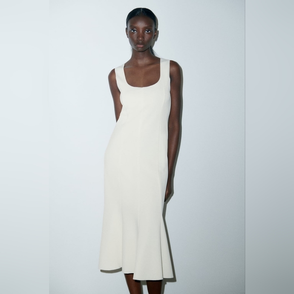 New Zara Midi Dress with Strapes - 0264/025 - Picture 2 of 9